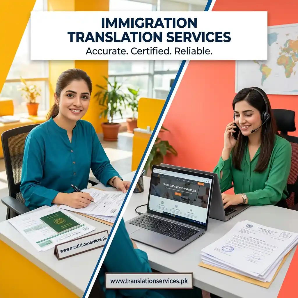 Immigration Translation Services in Pakistan