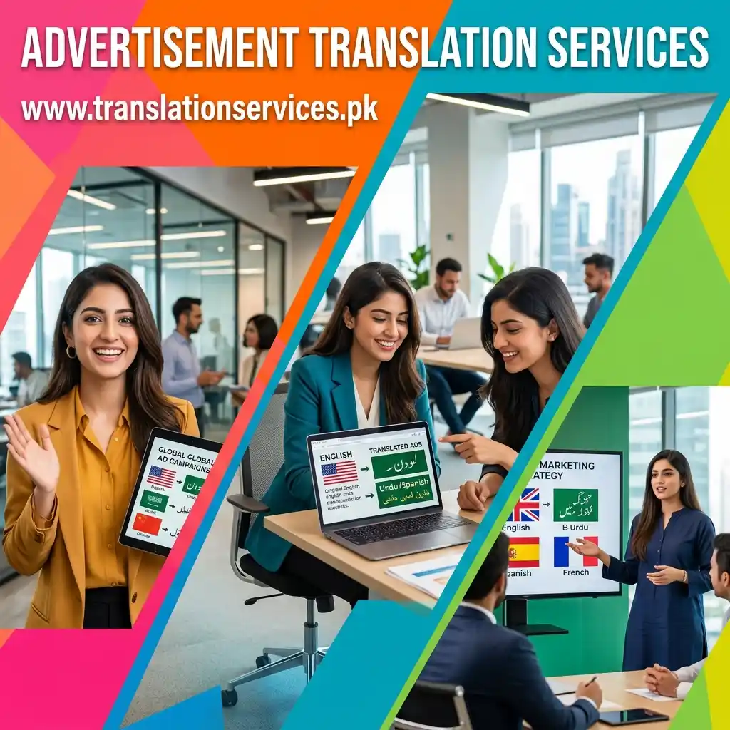 Advertisement Translation Services in Pakistan