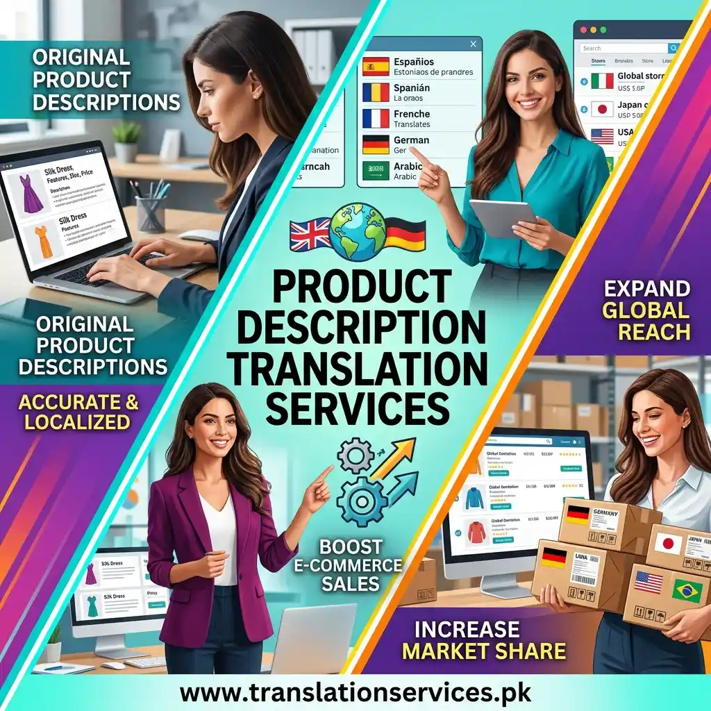 Product Description Translation Services in Pakistan