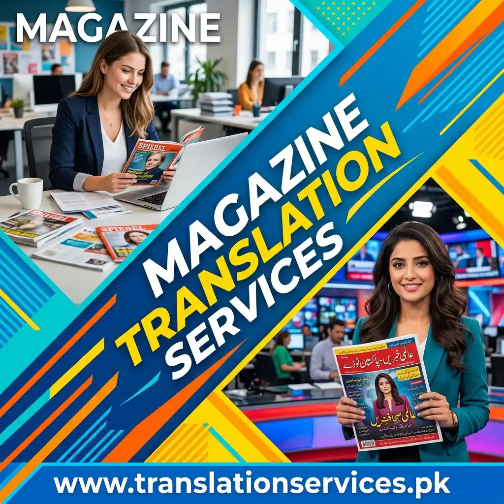 Magazine Translation Services in Pakistan