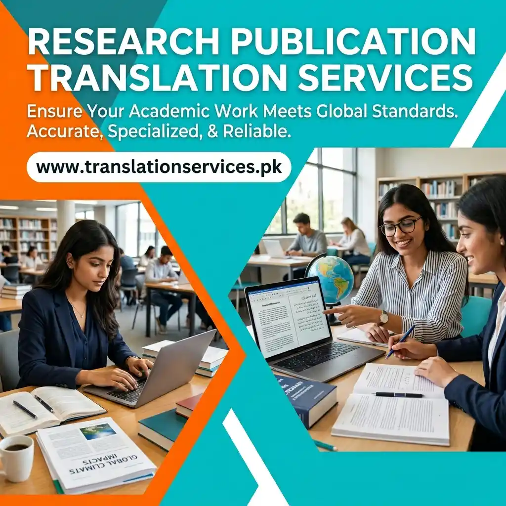 Research Publication Translation Services in Pakistan