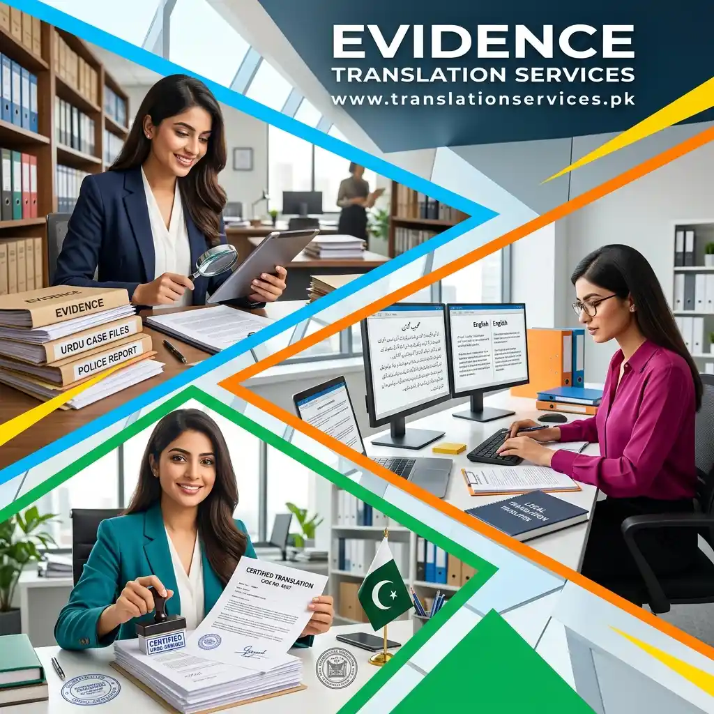 Evidence Translation Services in Pakistan