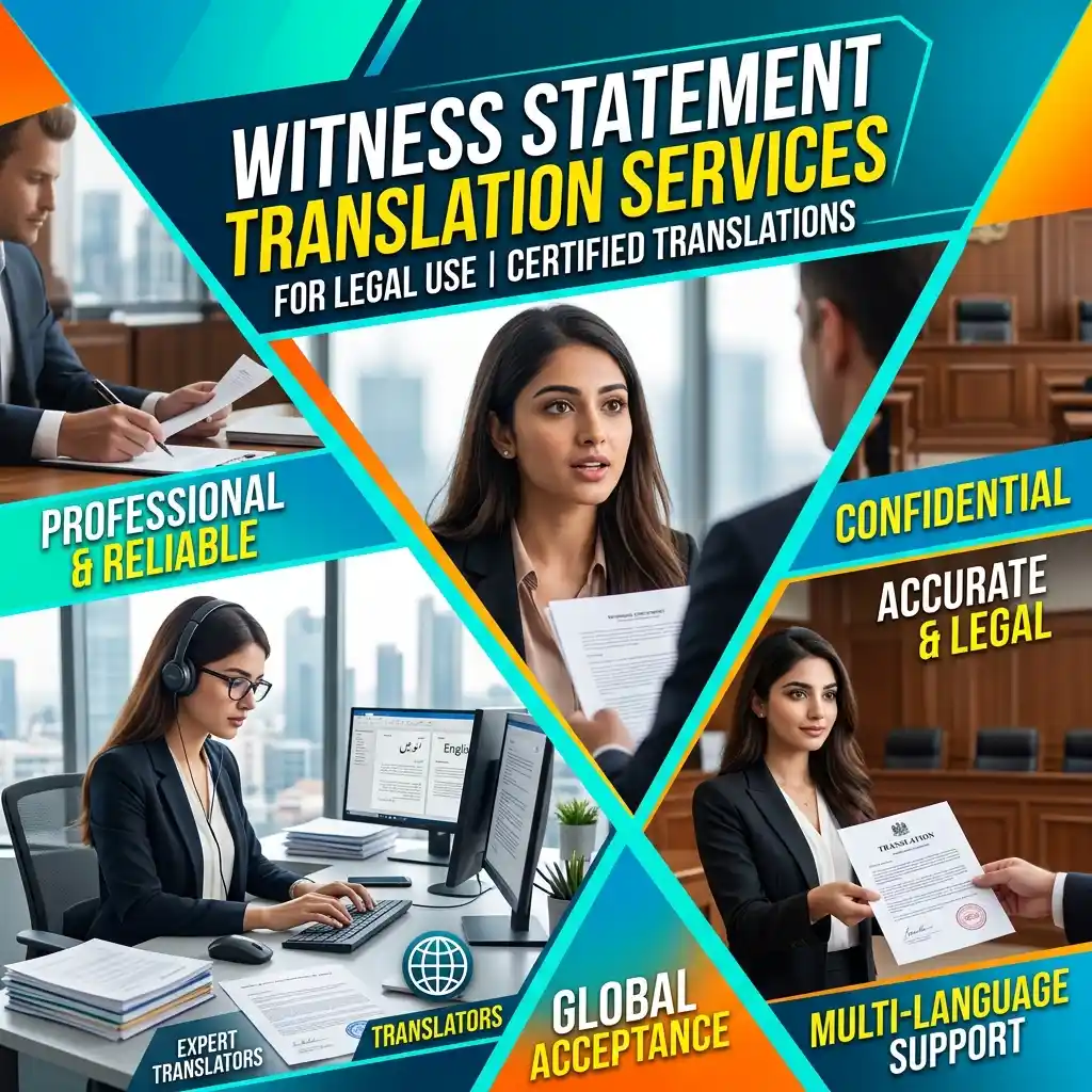 Witness Statement Translation Services