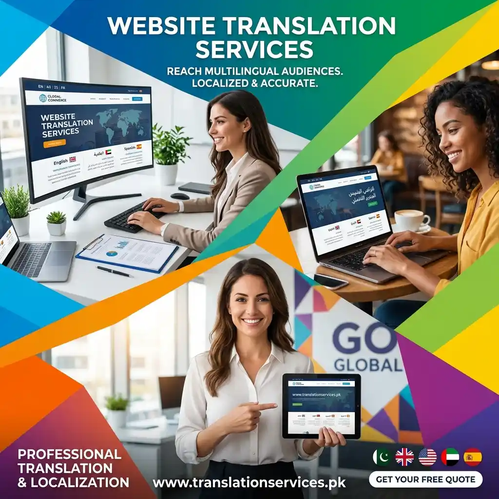 Website Translation Services in Pakistan