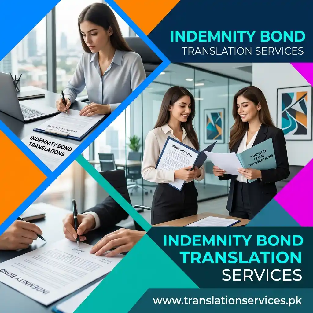 Indemnity Bond Translation Services in Pakistan