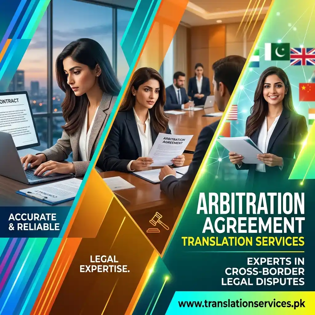 Arbitration Agreement Translation Services in Pakistan