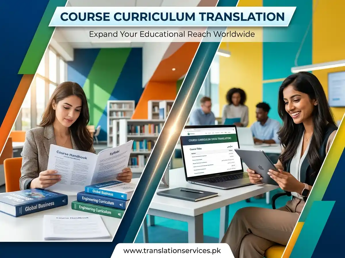 Course Curriculum Translation Services in Pakistan