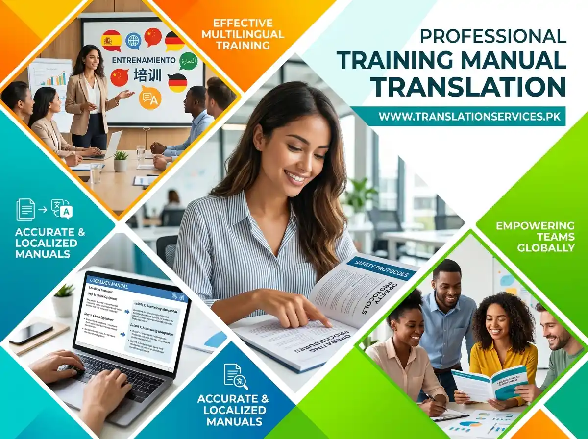 Training Manual Translation Services in Pakistan