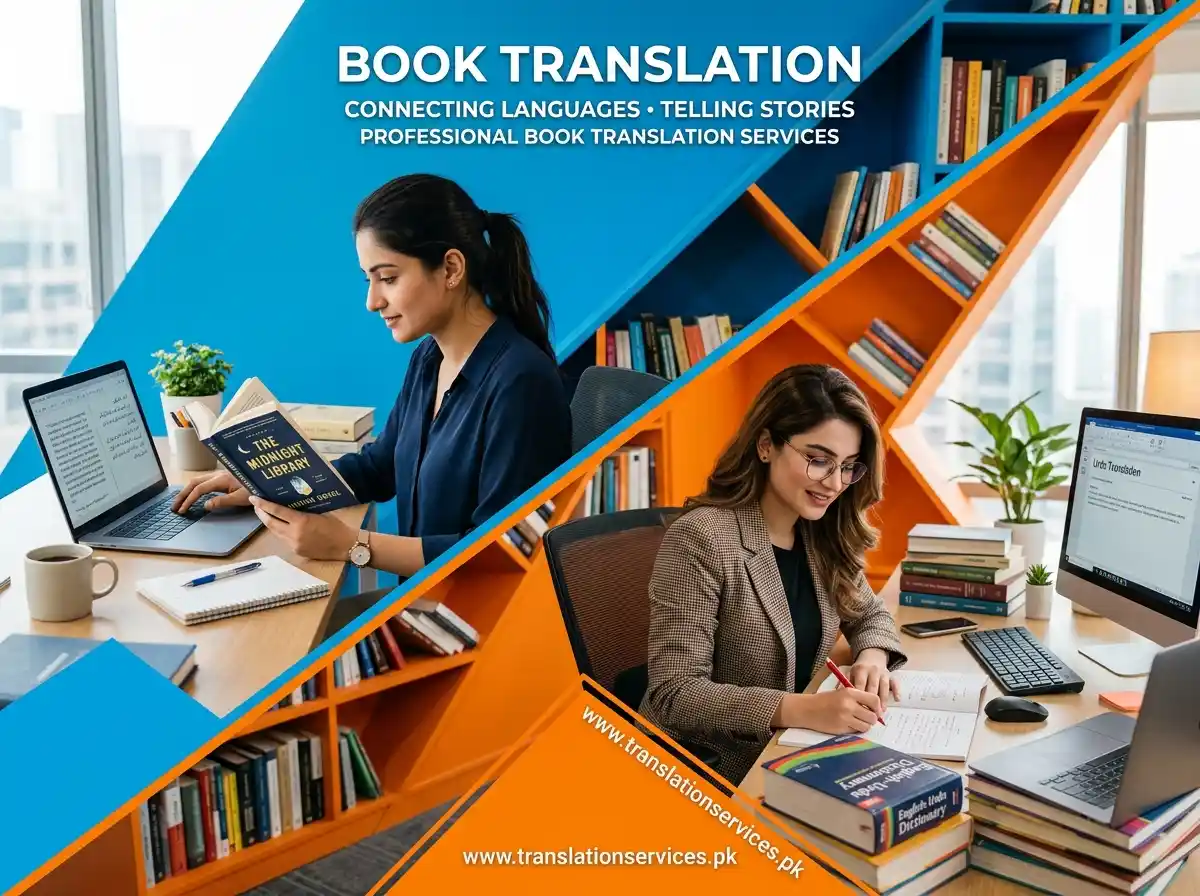 پاکستان میں کتاب کے ترجمے کی خدمات