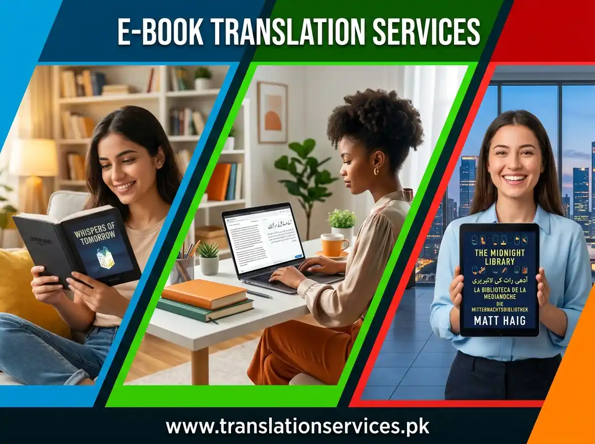 E-Book Translation Services in Pakistan
