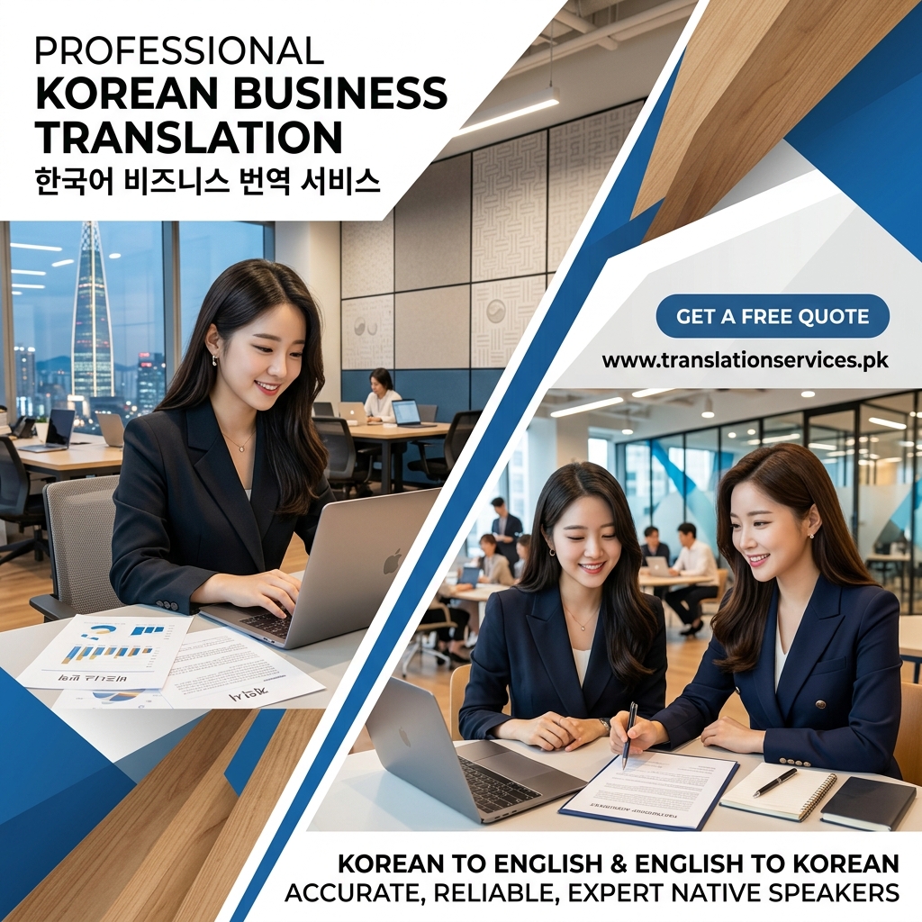 Korean Business Translation Services