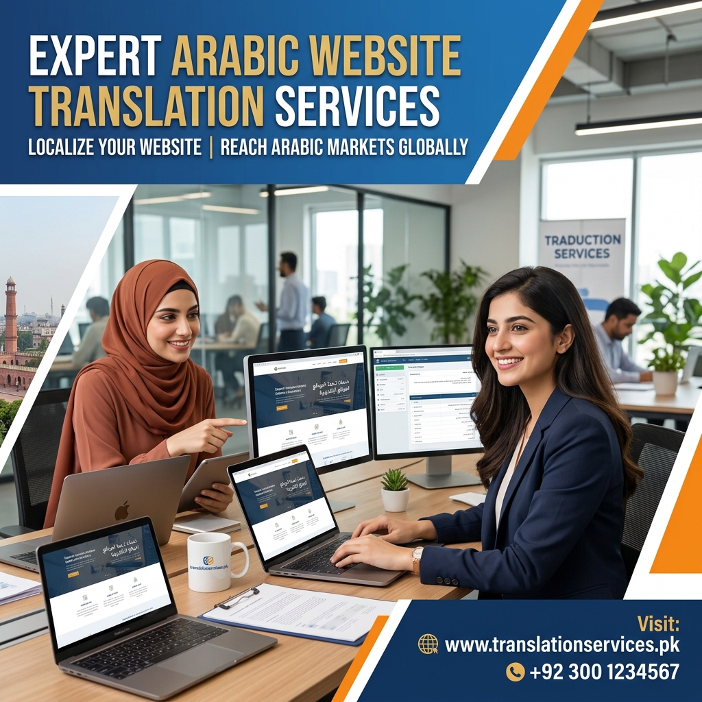 Arabic Website Translation Services