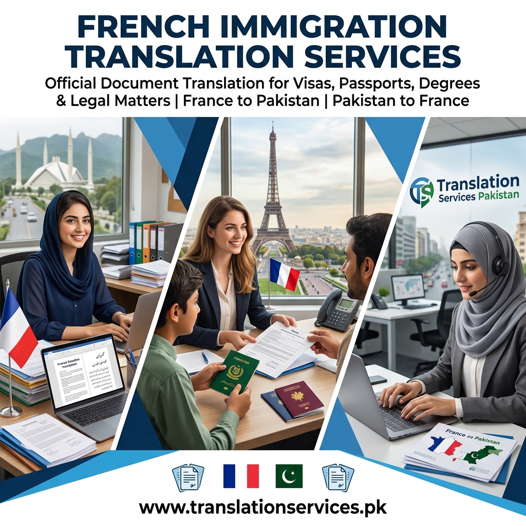 French Immigration Translation Services