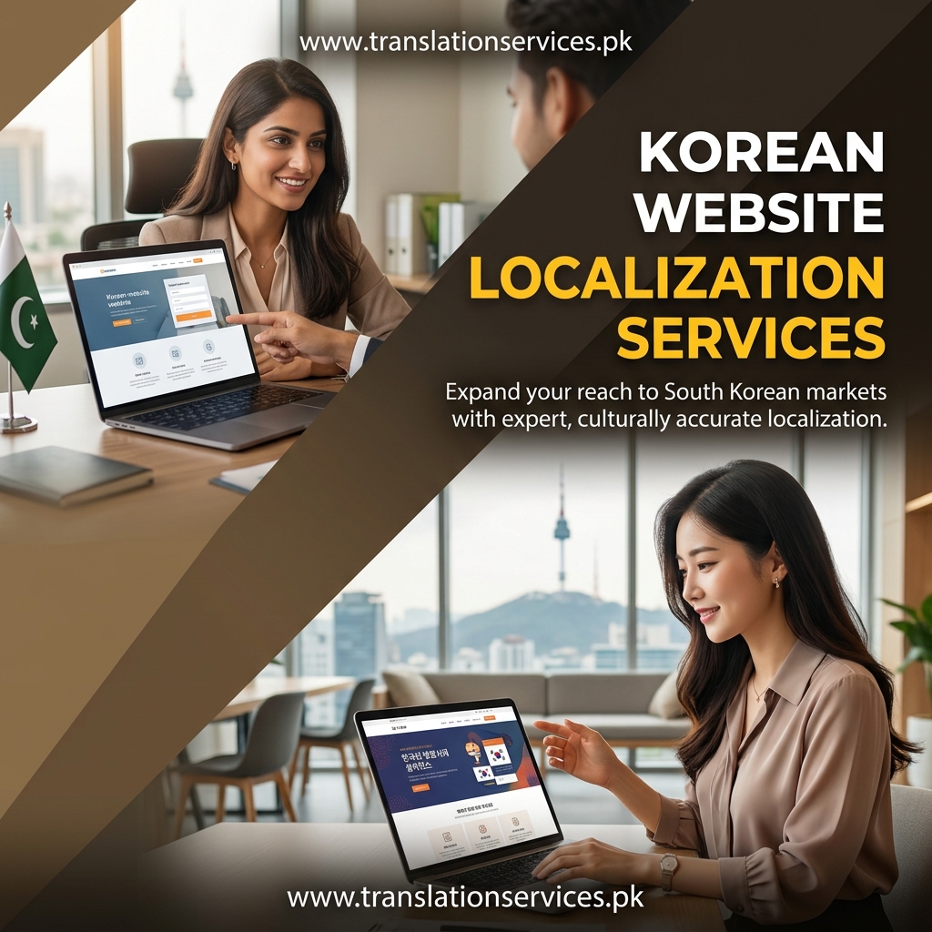 Korean Website Localization Services