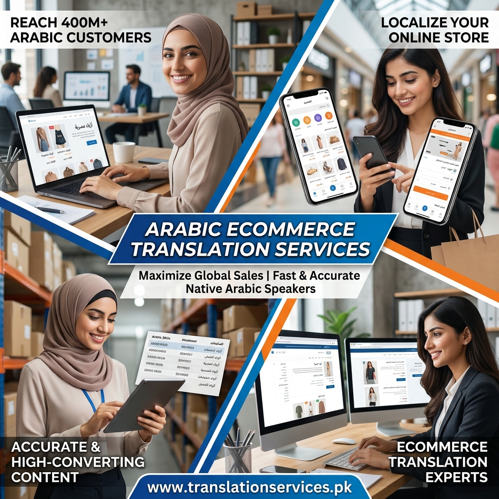 Arabic Ecommerce Translation Services
