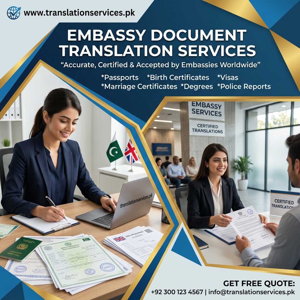 Embassy Document Translation Services