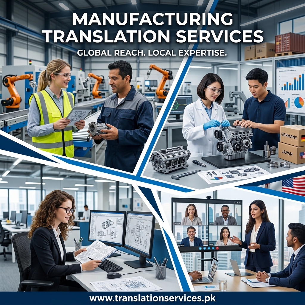 Manufacturing Translation Services