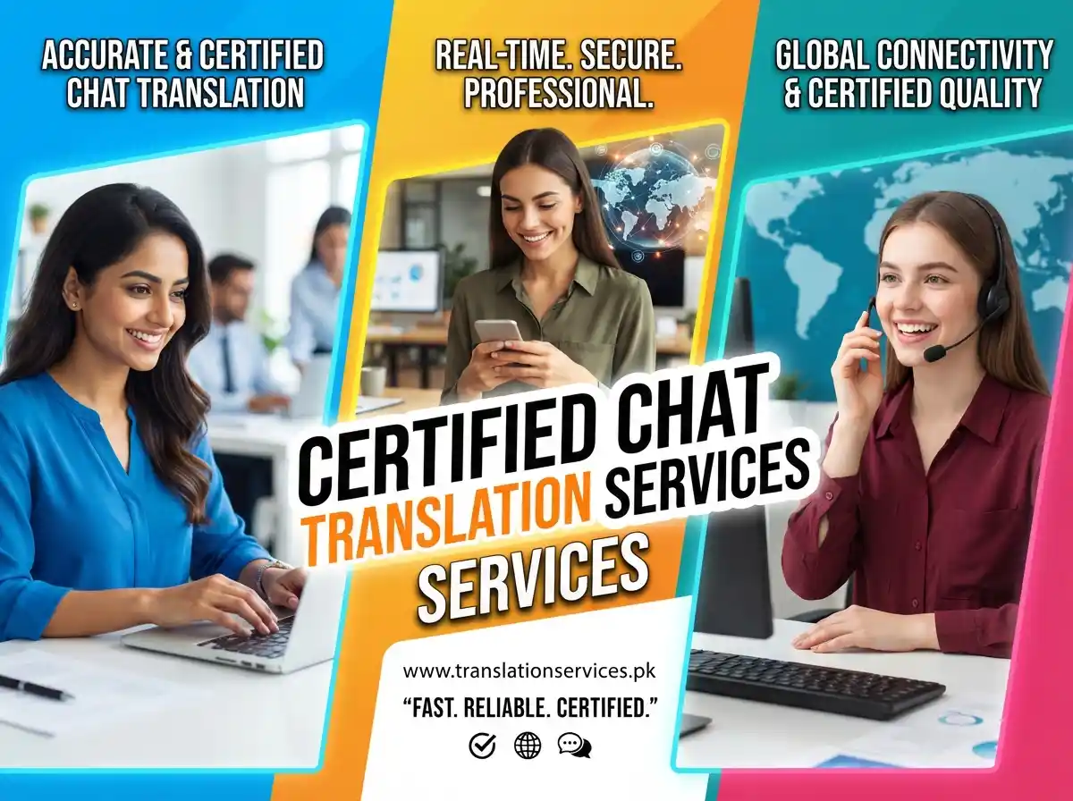Certified Chat Translation Services