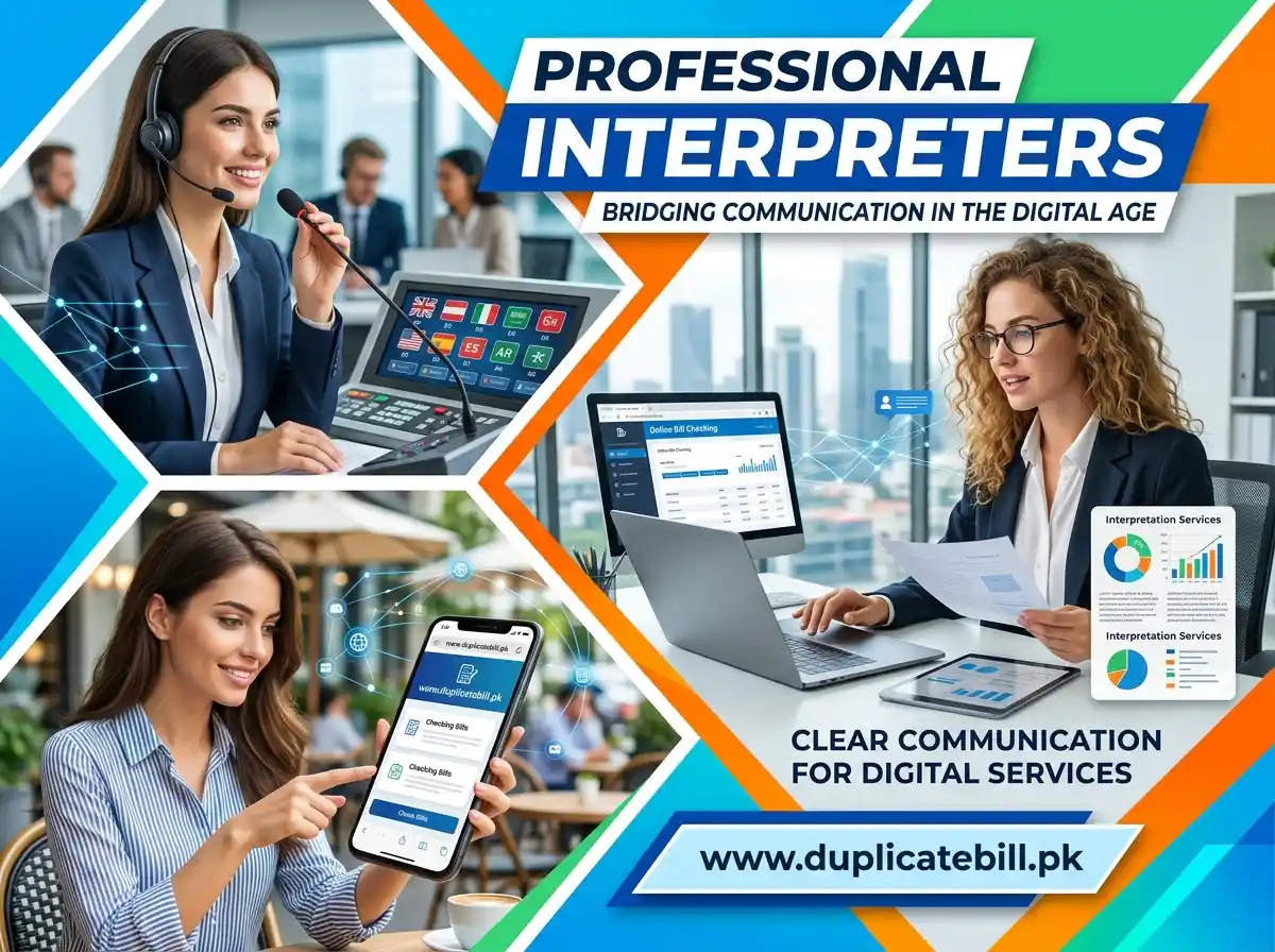 Professional interpreters available in Pakistan